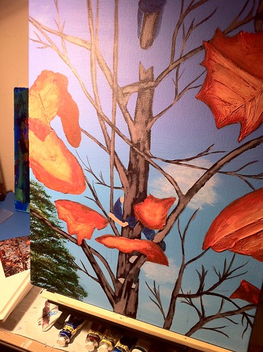 Acrylic Painting Tree