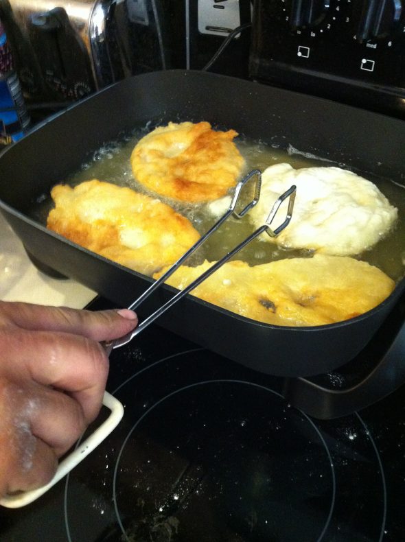 Frying the Frybread